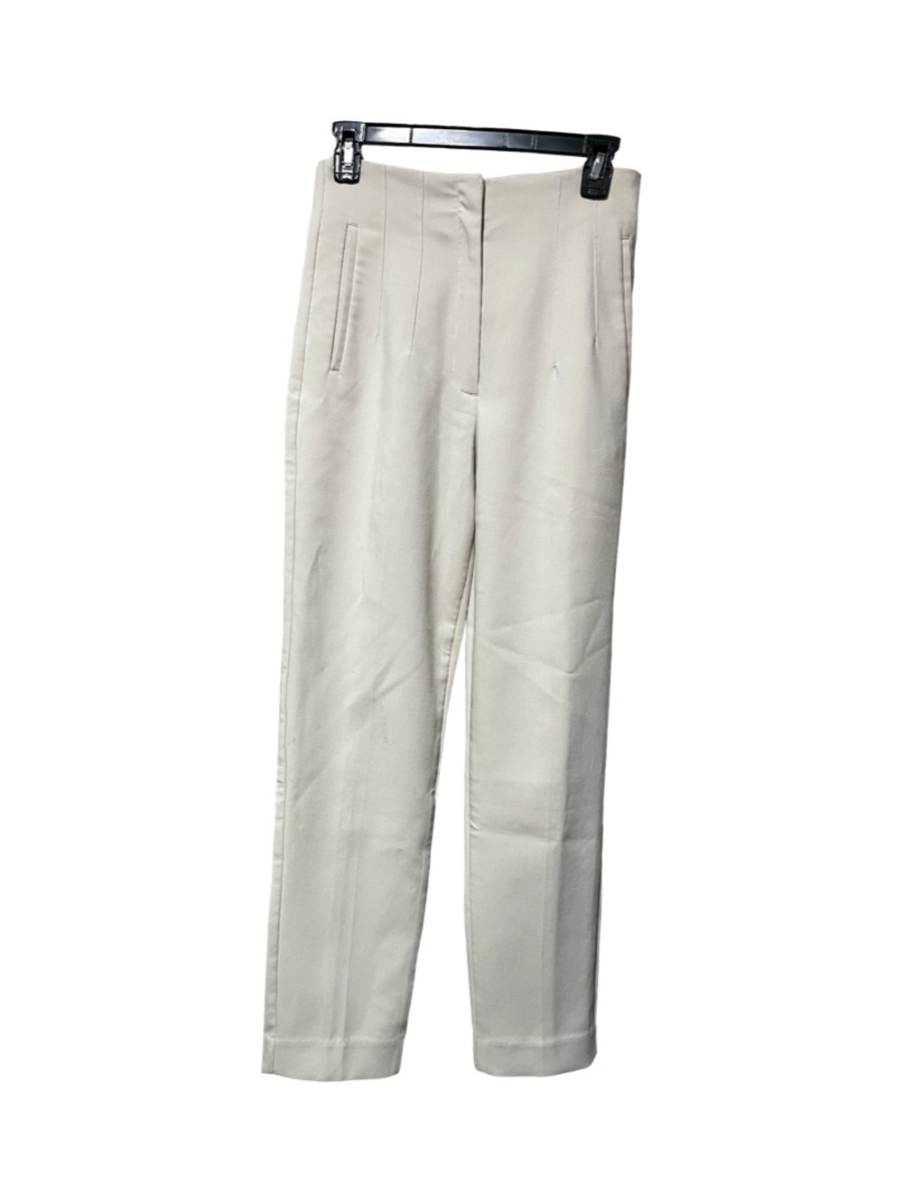 Zara Cream Tailored Straight Women's Dress Pants